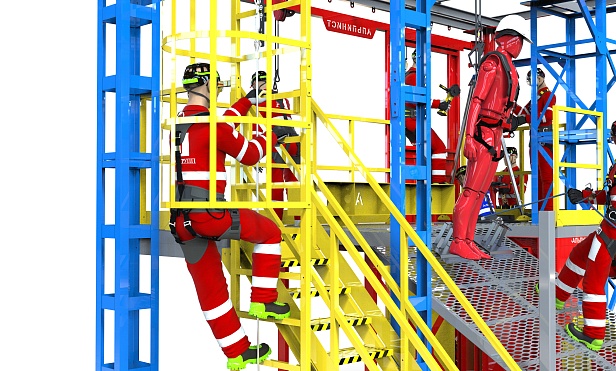 г. Северобайкальск.ОАО "РЖД" ввело в эксплуатацию учебный полигон «Альпинист 6-05» для подготовки сотрудников  